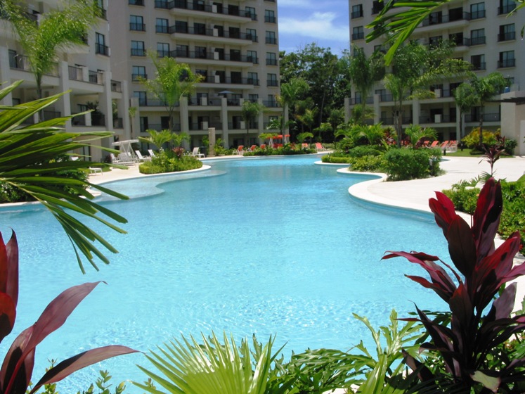Pool Located on the Condo Grounds